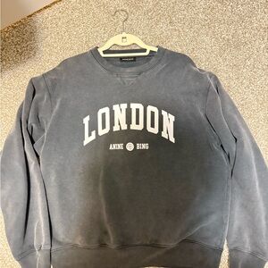 Anine Bing Black Sweatshirt